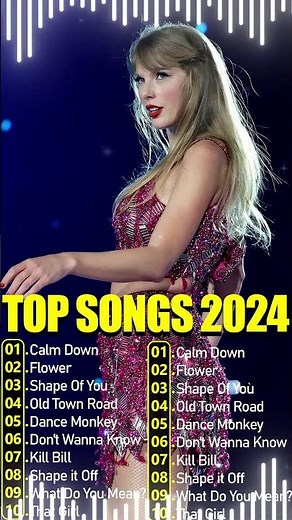【洋楽メドレー2024】洋楽 最新ランキング 2024🍀2024年 ヒット曲 洋楽 - 洋楽プレイリスト 朝から聴きたくなる🍀洋楽 ヒット チャート 最新🍀年人気の洋楽ランキング #shorts