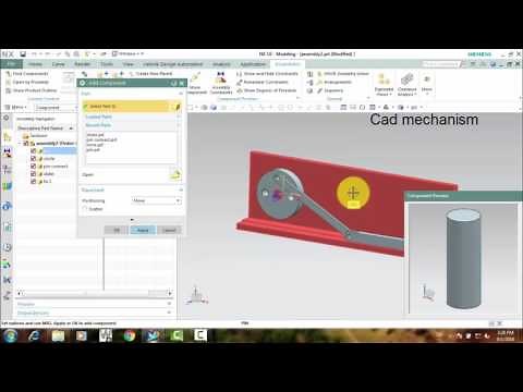 how to create new assembly drawing nx cad tutorials for beginner