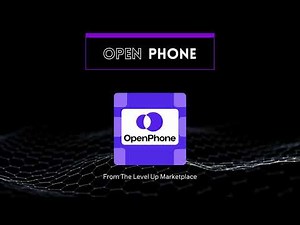 Open Phone For Go High Level