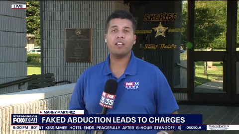 Florida teen arrested, charged in fake abduction