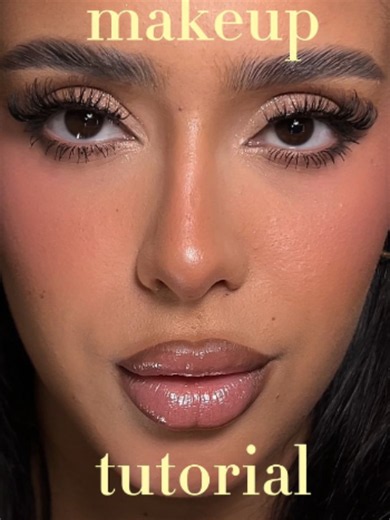 Colorful In-Depth Makeup Tutorial — Cream Bronzer & Glitter