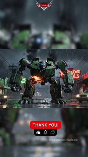 Robot Nigel Gearsley in Cars 2025 #scary