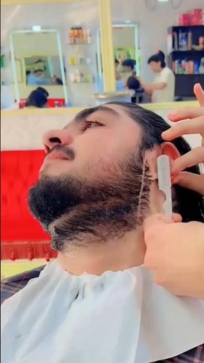 Awesome Beard Cutting Edge | New Beard Style For Men's #hairstyle #beard #shorts