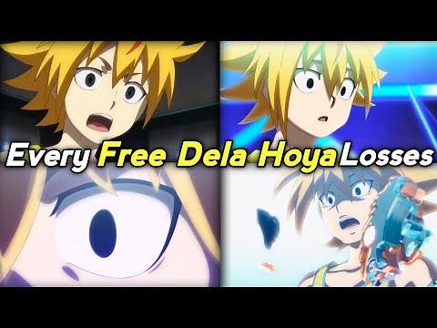 Every Free De La Hoya Loses !! In Beyblade Burst !! #freedelahoya #beybladeburst