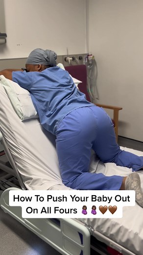 How to Push During Labor in the All Fours Position