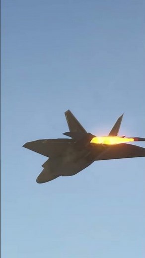 F-22 Raptor's Most Extreme Flyby #fighter #military #insane