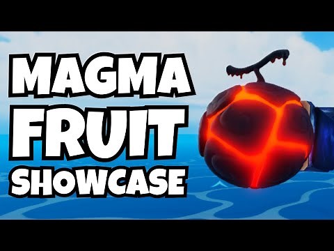 Magma Fruit V1 & V2 Full Showcase [King Legacy]