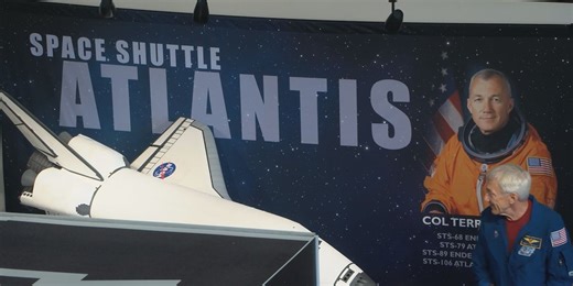 Aviation Heritage Park unveils new space shuttle