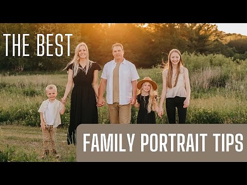 5 Tips for BETTER Family Portraits - Family Photography