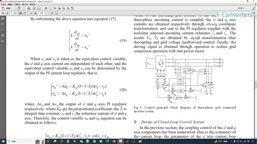 S6-1 Control Parameter Design of Three-Phase Grid Connected Inverter Based on LC