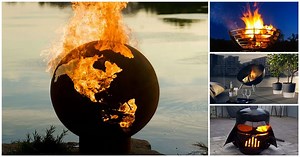 49 Incredibly Cool Fire Pits You Can Buy For Your Home!