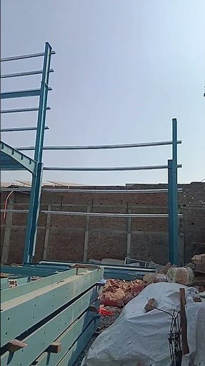Pre Engineering building Erection work.