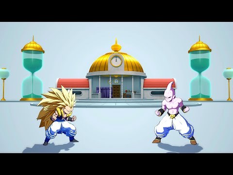 Dragon Ball FighterZ - Hyperbolic Time Chamber Stage Gameplay (MODS)