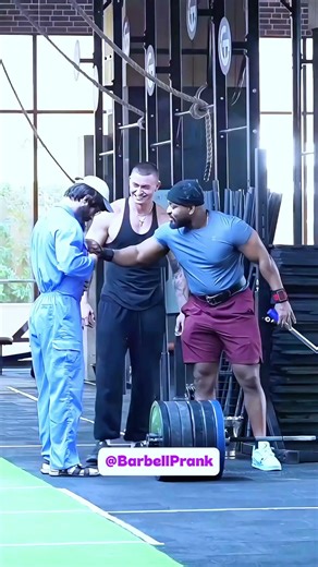 Bodybuilders HUMILIATED by Fake Cleaner! #gym #funny #prank