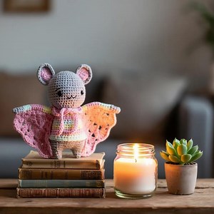 Bat Amigurumi Crochet Pattern PDF | Cute No-sew Bat Plush Tutorial | Halloween Crochet Toy Digital Download - Etsy