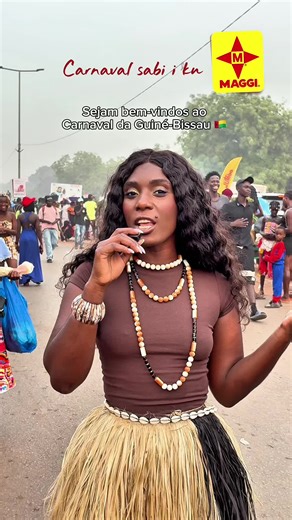 Seja bem-vindo ao Carnaval 2026 da Guiné-Bissau🎭🇬🇼 A maior demonstração cultural do nosso país🇬🇼 … Carnaval sabi i ku 💛MAGGI❤️ #titapipoka #maggi #palops🇲🇿🇨🇻🇬🇼🇧🇷🇵🇹🇦🇴🇰🇳🇸🇹🇹🇱 #palops🇦🇴🇲🇿🇸🇹🇨🇻🇬🇼 #carnaval