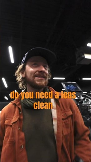 Do you need a lens clean?