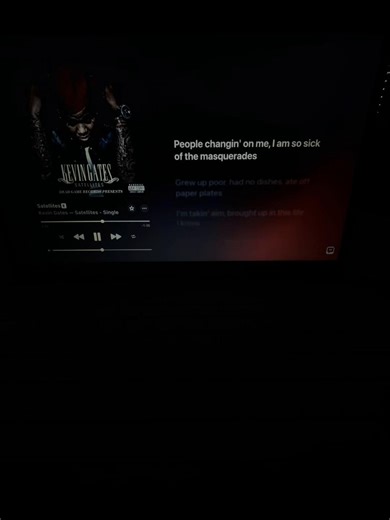 Kevin Gates Lyrics Video Performance