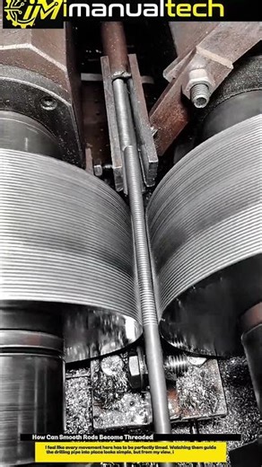 How Can Smooth Rods Become Threaded? Rolling Machine Process