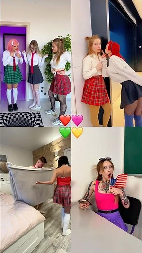 What video is the best?🩷💛❤️💚