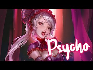 Nightcore - Psycho (Lyrics) - AViVA