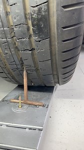 14K views · 71 reactions | #Tire The tire is leak-proof even if it is punctured by a rusty nail | Raja Ferozepuria | Facebook