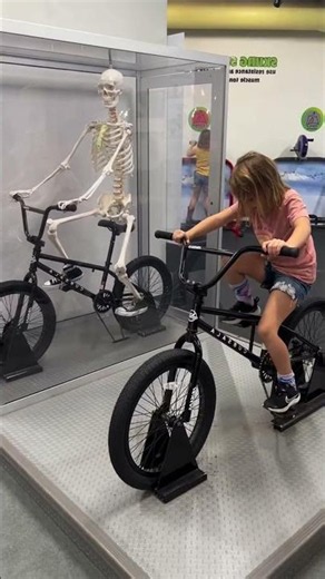 💀 Ride This Bike & Watch the Skeleton Move! 🚲🤯
