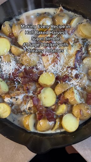 Cooking Half Baked Harvest's Sage Chicken with Creamy Potatoes | Quick & Cozy Recipes
