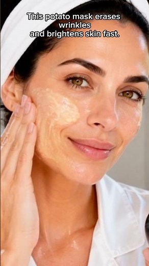 Potato Mask Erases Wrinkles & Brightens Skin Fast!