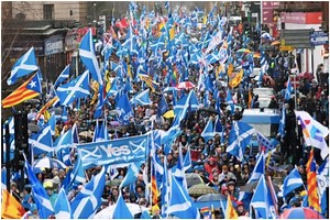 Support for Scottish independence drops to just 42 per cent new poll shows