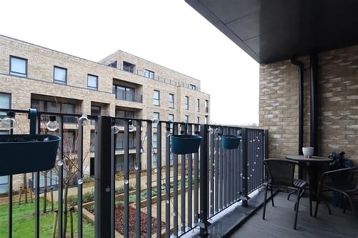 Two-bed flat with views over the marina on sale now in Central Milton Keynes