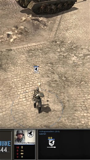 Panzerfaust 💥 | Company Of Heroes Blitzkrieg Mod #shorts #shortsvideo #games