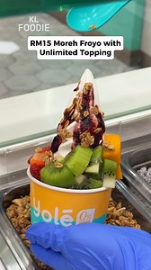 UNLIMITED toppings for just RM15?! 😱 Yolé Malaysia is offering a Moreh Froyo Deal where you can enjoy a medium cup with unlimited toppings for only RM15, every day from 9PM to 10PM until 30th March 2025! 🔥 Don't miss their exclusive Raya topping—Dodol coated with desiccated coconut! 🥥 #YoléMalaysia #ZeroSugarAdded #LowCalories #FrozenYogurt #IceCream #HealthyDessert #Ramadan2025 #Raya2025 | Penang Foodie