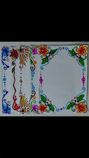 Border designs for project