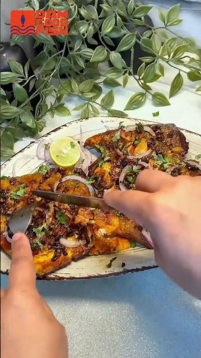 Whole White Pomfret Fry | Crispy Outside, Juicy Inside