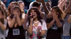 Here, an *exclusive* sneak peek of Alessia Cara's performance at the third annual WE Day. Tune in to CBS on Friday 8/4 at 8 p.m. to watch Selena Gomez, Demi Lovato, and more come together to ignite an important conversation about social change. | Marie Claire