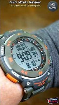 Citizen Q&Q M124J | Best Budget Digital Watch 2025