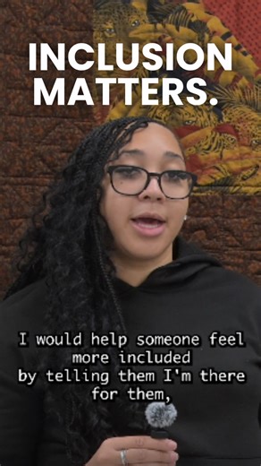 Congratulations to Community Ambassador Abby for helping produce her first TNS video all about inclusion! 🌟 Not only did Abby do an amazing job hosting a conversation about a very important topic, but she was heavily involved in our editing process & video production. 🎥 We can't wait to see what you do next, Abby! 💜 | The Next Step Programs