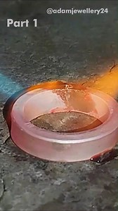 🌟 Perfect Flush Setting Silver Ring 💍 - Shank Making (Part 1) #craftsmanship #silverring #silversmithing #viralreelsシ #handmadejewellery | Adamjewellery Handmade