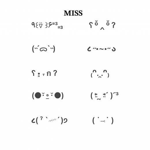 顏文字的魅力與表達