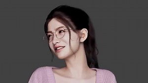 103K views · 498 reactions | An artist known as Forever published a cute 3D model of a girl wearing glasses who "just wants to quietly watch you." Watch her too: https://80.lv/articles/young-girl-with-glasses-made-in-3d/ | 80 Level | Facebook