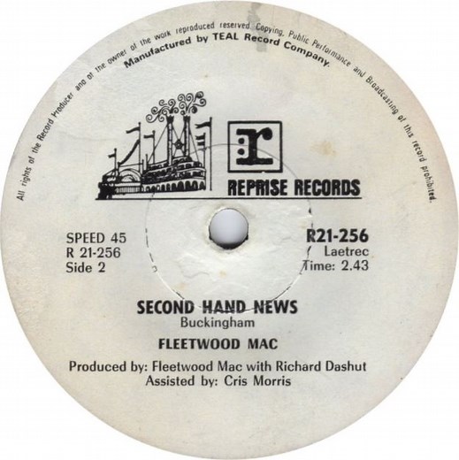 Fleetwood Mac's "Second Hand News" Lyrics Meaning - Song Meanings and Facts