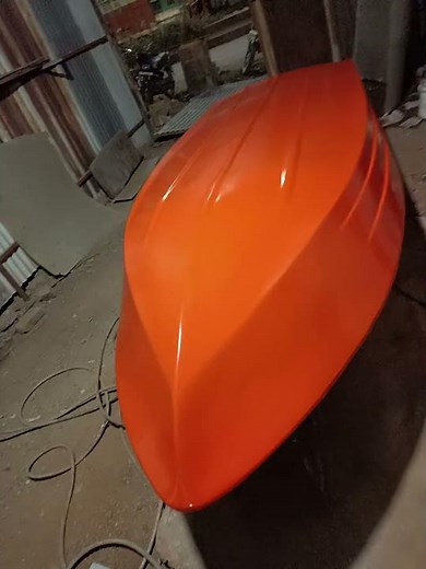 how to fiber glass mold making || rescue boat making