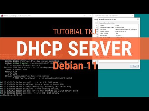 Tutorial cara Install dan Konfigurasi DHCP Server di Debian 11