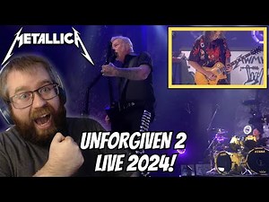 Metallica - Unforgiven 2 (Live Los Angeles, CA - December 13, 2024) REACTION!!!