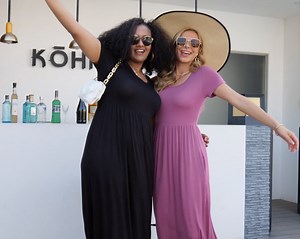 Watch summer maxi dress short sleeve plus size on Amazon Live