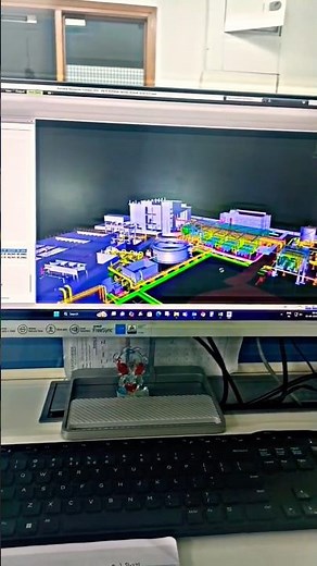 3D Navisworks Review | RWTP Plant #autocad #learning #3D #waterengineering