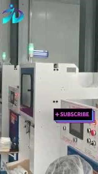 Single line T-shirt bag on roll making machine(with core)