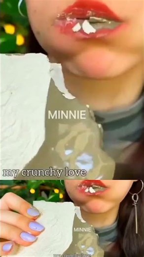 relaxing sounds eating chalk | my crunchy love