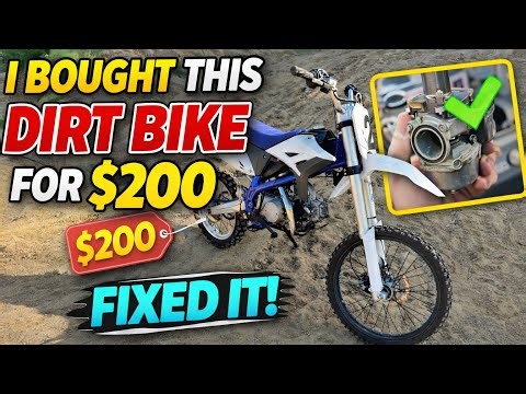 I Bought a $200 Apollo 125 Pit Bike… and Brought It Back to Life